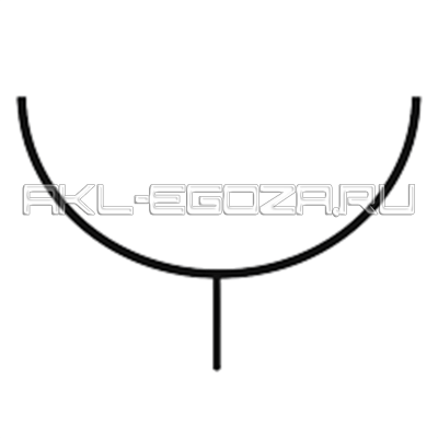 Barbed wire mounting brackets (U-shaped)